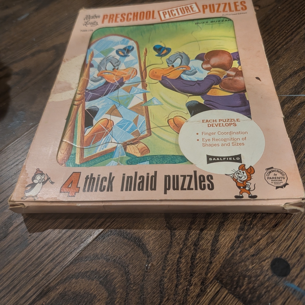 Preschool Picture Puzzles - Blue and Purple - Picture 6 of 6